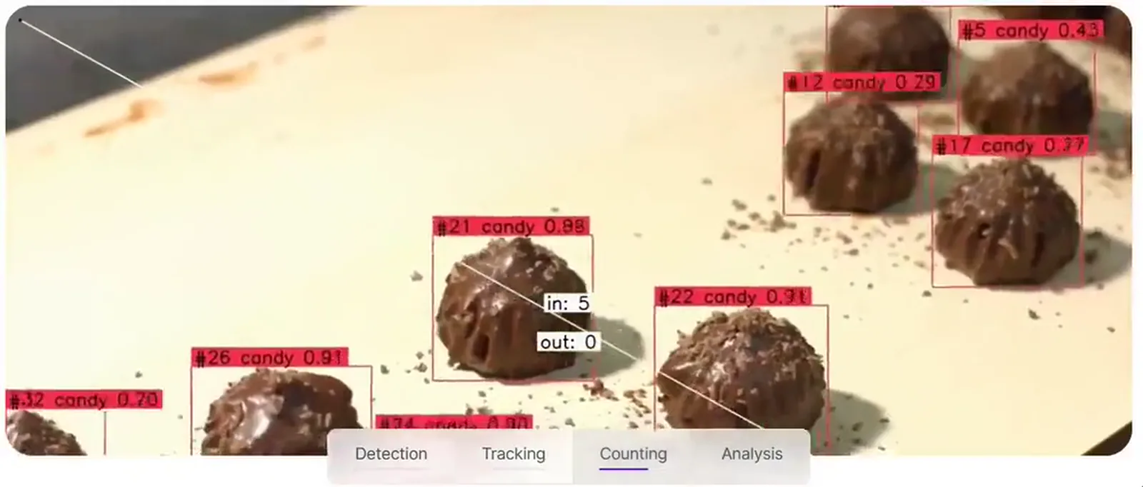 Candy Detection & Counting, screen 1