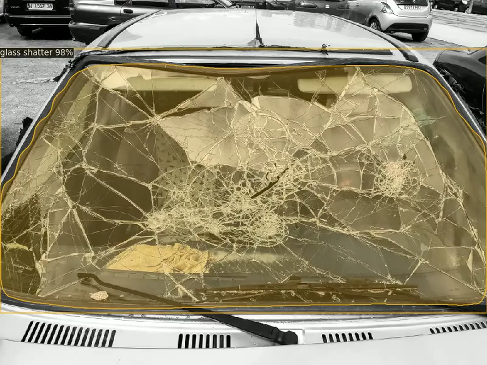 Vehicle Damage Detection, screen 1